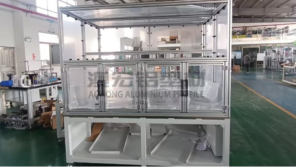 包裝產線卡料、粉塵超標？看食品廠如何用鋁型材防護罩破局