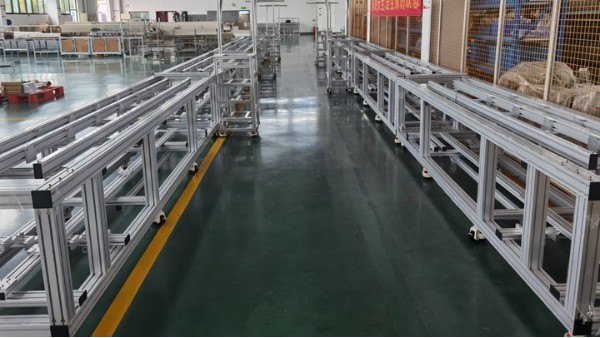 再獲信任！100100重型鋁型材打造高效“流水線”