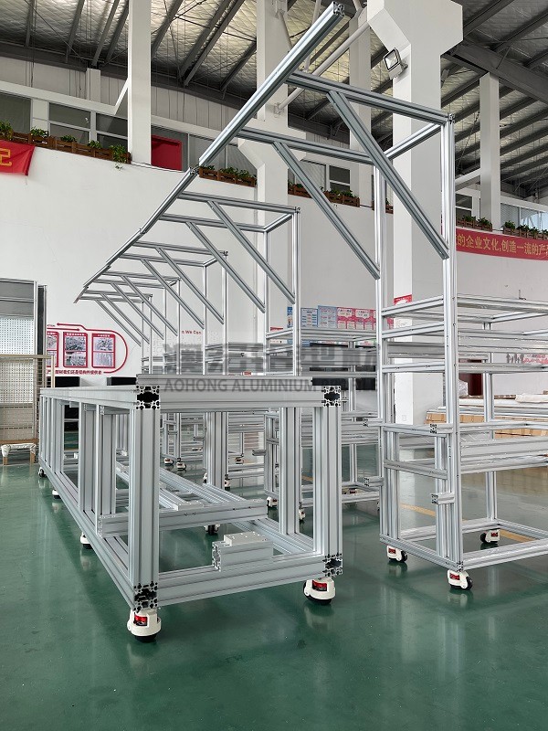 設(shè)備鋁型材框架有哪些常見(jiàn)的連接方法？